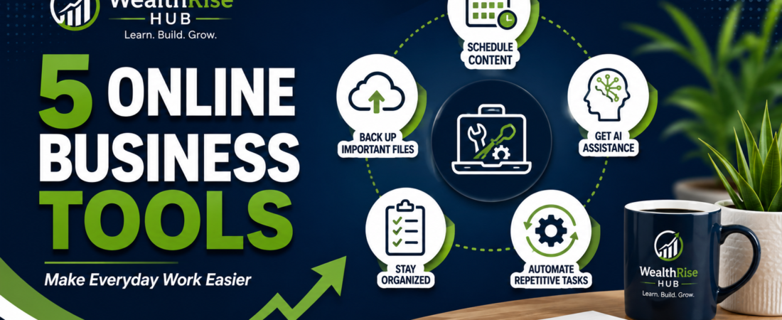 5 Online Business Tools That Can Make Everyday Work Easier