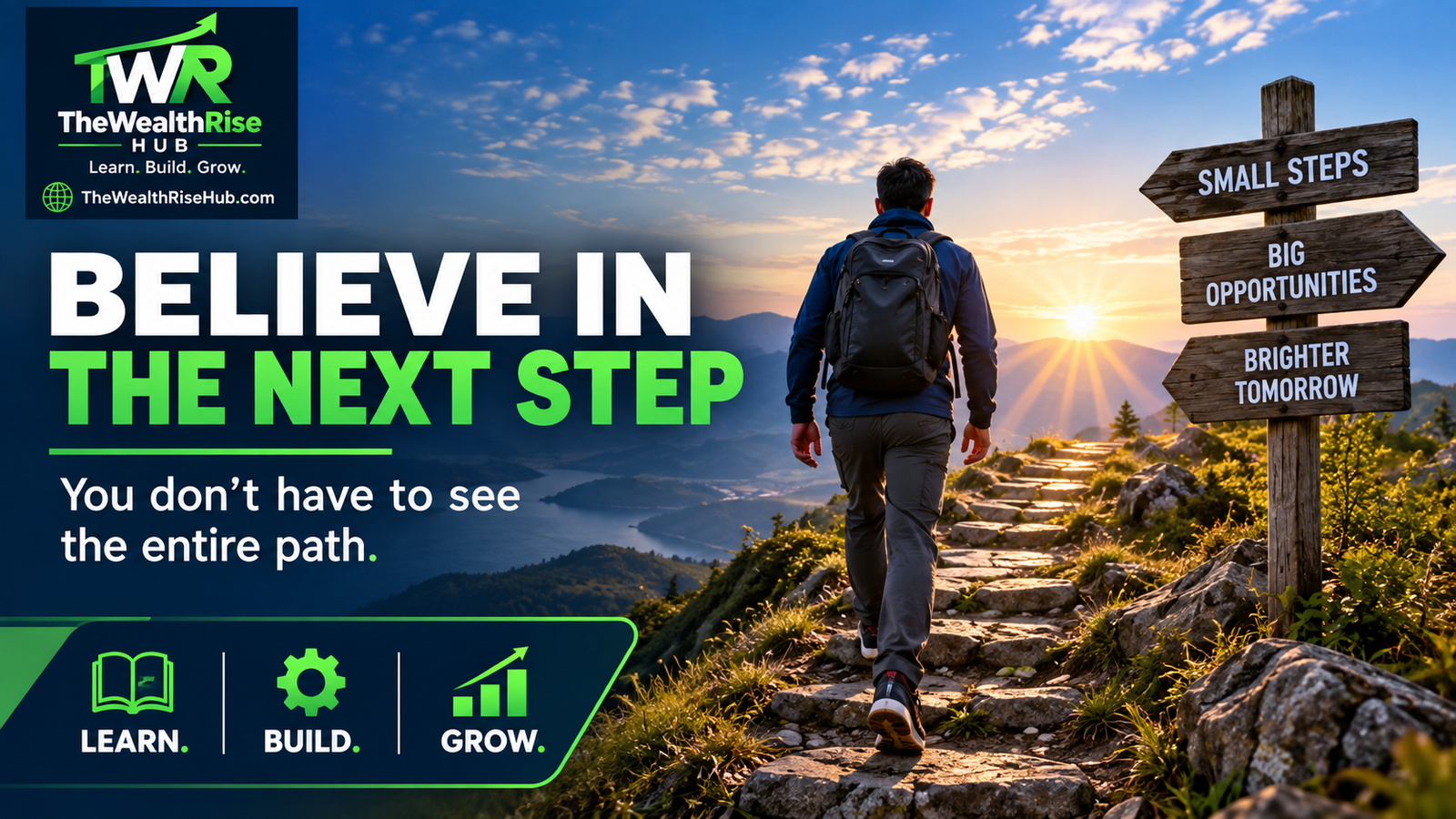 Believe in the Next Step: You Don’t Need to See the Entire Path
