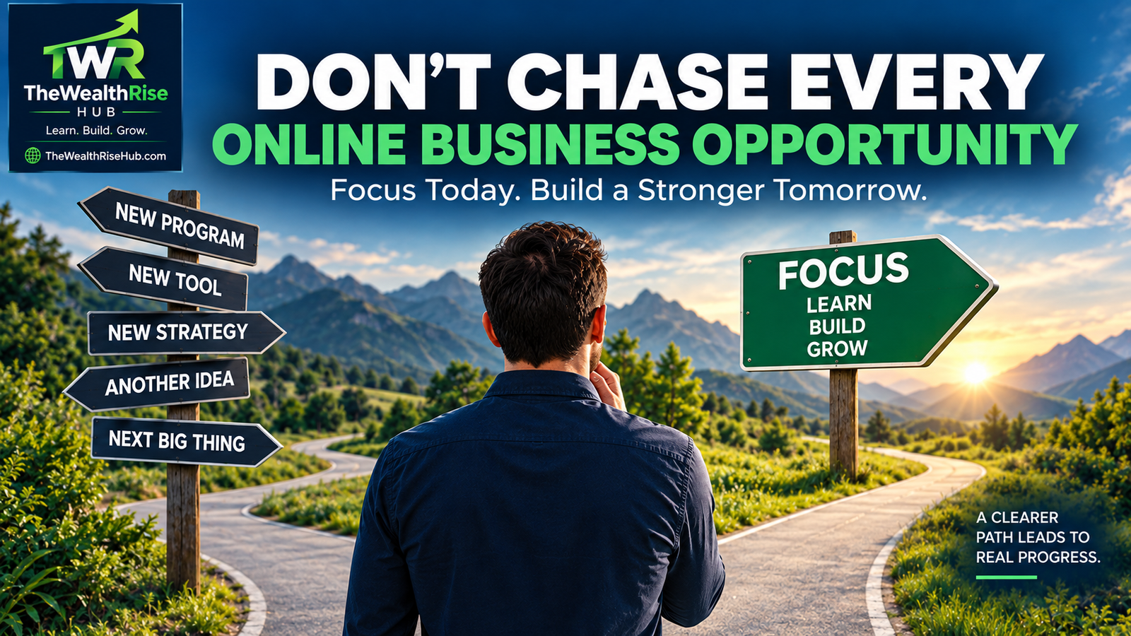 DON’T CHASE EVERY ONLINE BUSINESS OPPORTUNITY