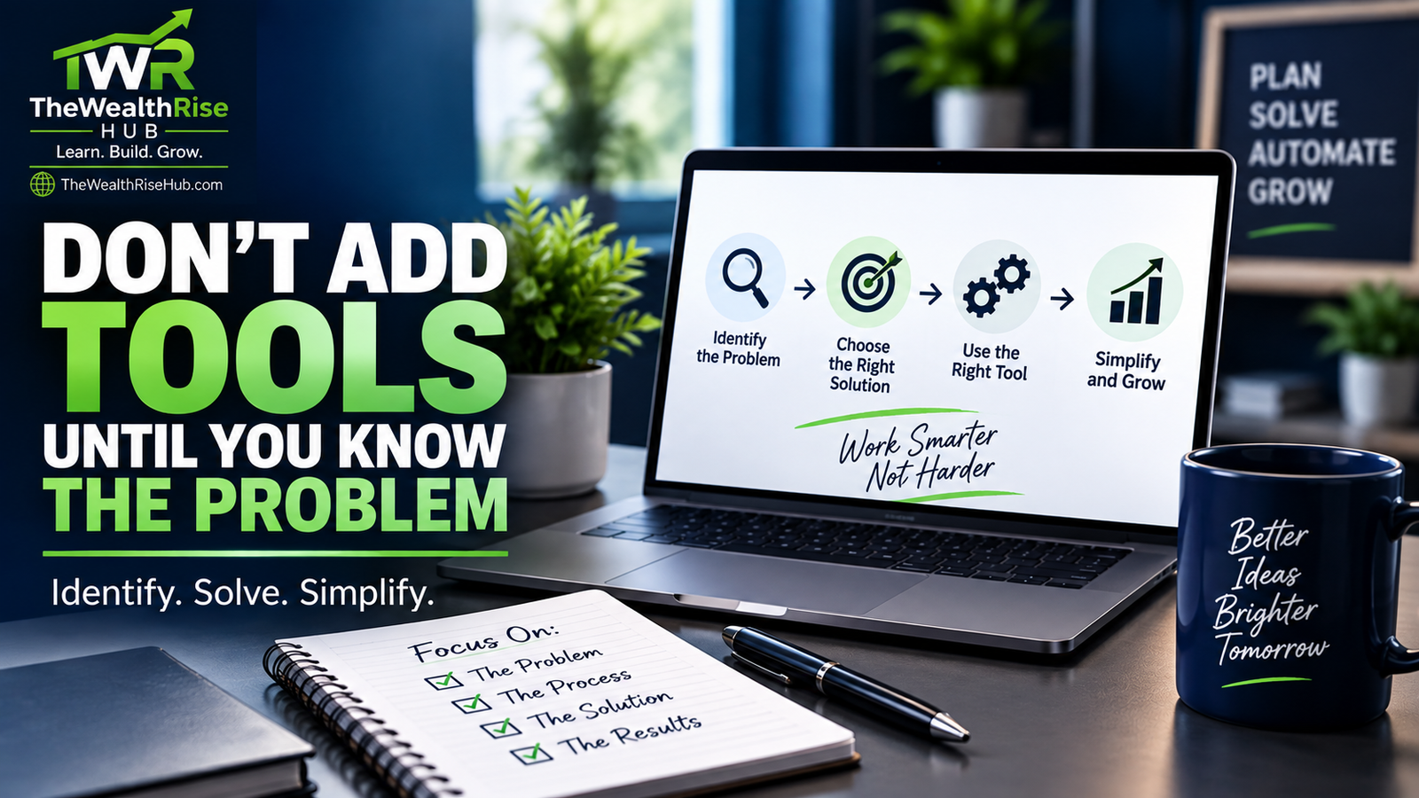 Don’t Add Tools Until You Know the Problem