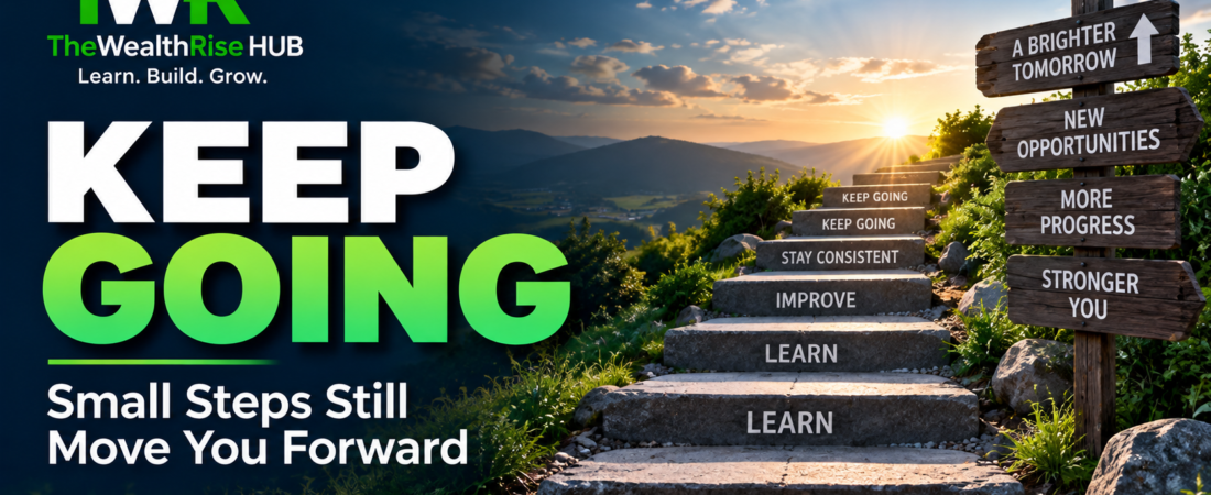 Keep Going: Why Consistency Matters When Building Something New