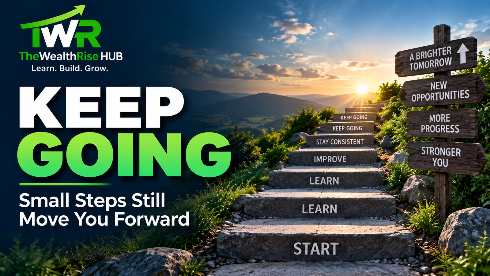 Keep Going: Why Consistency Matters When Building Something New
