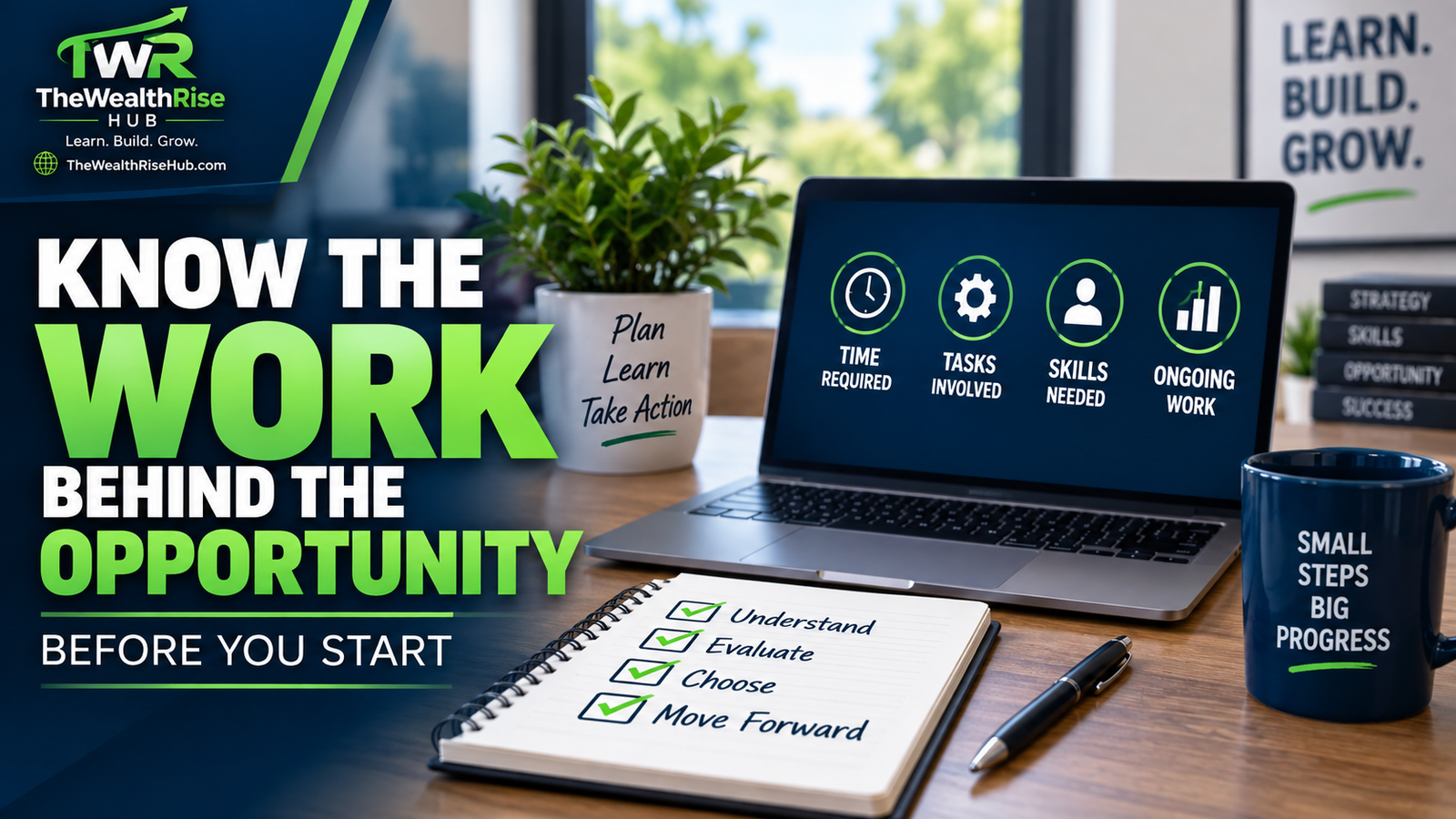 Know the Work Behind the Opportunity Before You Start