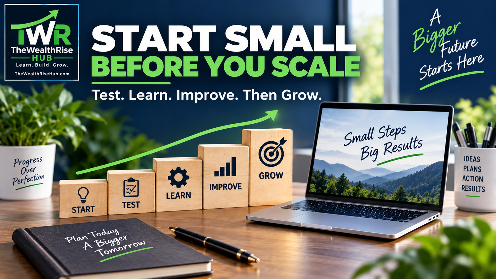 Start Small Before You Scale Your Online Business