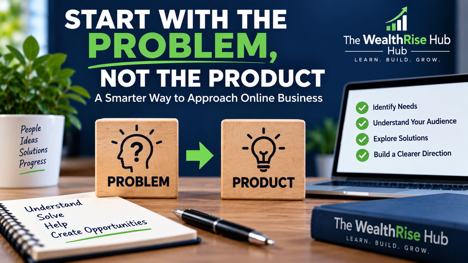 Start With the Problem, Not the Product: A Smarter Way to Approach Online Business