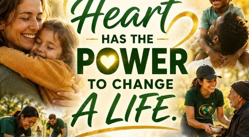 EVERY HEART HAS THE POWER TO CHANGE A LIFE!